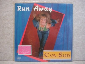 Newton Family Eva Sun Run Away 1988 Korea LP Picture W/In Sealed Promo Hungary - Picture 1 of 5