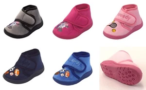 Hausschuhe Babyschuhe Gummisohle Kinder Baby Gr.  19,20,21,22,23,24,25,26,27 - Bild 1 von 30