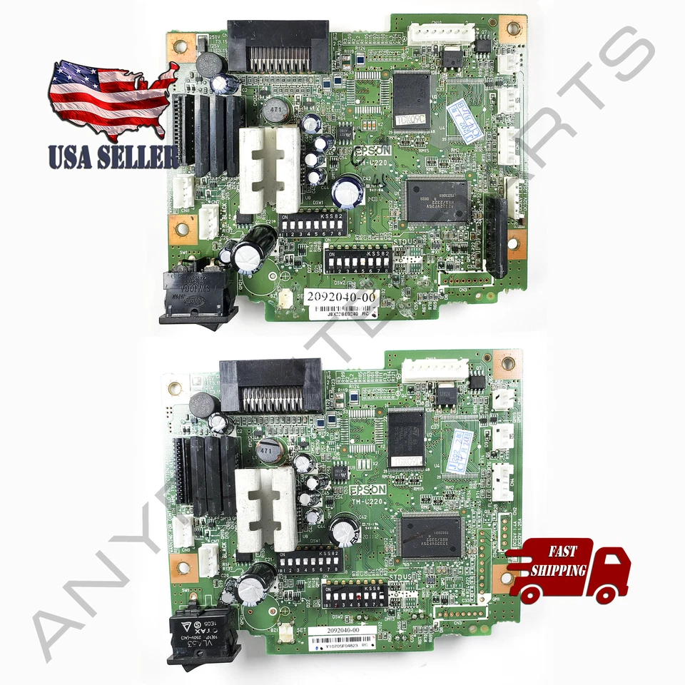 Formatter logic Main Mother Board Epson for TM-U220 PA PB PD M188D POS Printer - Image 1 of 1