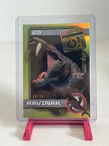 Ravinak 2025 Topps Chrome Star Wars Kashyyyk Green Refractor #/99 - Picture 1 of 2