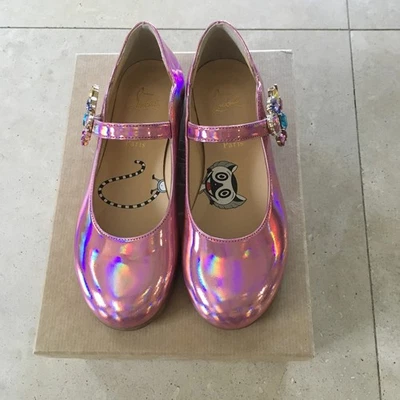 Christian Louboutin kids size EU 31 Melodie Queenie Ballet Flats - Image 1 of 4
