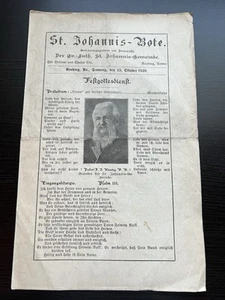 1930 Iglesia Luterana de San Juan, Nogal e Iglesia St., Reading, programa Pa. - Imagen 1 de 4