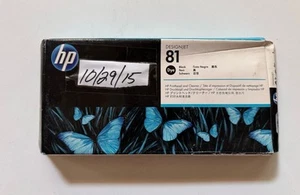 2017 GENUINE HP #81 BLACK PRINTHEAD / CLEANER DESIGNJET 5000 5500 C4950A SEALED - Afbeelding 1 van 2