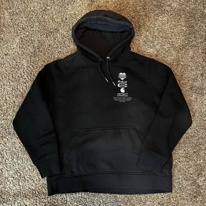 Carhartt Hoodie Youth XL Relaxed Fit Black Heavyweight Sweatshirt Pullover - Picture 1 of 6