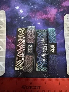ZOX * LoT 2 Different UNBREAKABLE BONDS * Single Medium STRAP wCards 0694 & 1619 - Picture 1 of 5