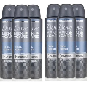 Dove Men + Care Cool Fresh Deodorant Spray 250 Ml | 6 PACK - Picture 1 of 3