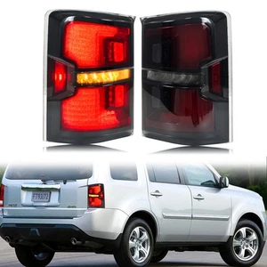 LED Tail Lights for Honda Pilot 2009-2015 EX-L Touring LX SE Rear Lamps Assembly - Picture 1 of 5