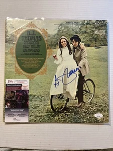 B.J. Thomas Autographed LP Record Raindrops Keep Fallin' on My Head- JSA Cert. - Picture 1 of 9