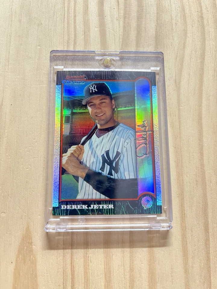 1999 Bowman Chrome #290 Derek Jeter Refractor New York Yankees - Image 1 of 2