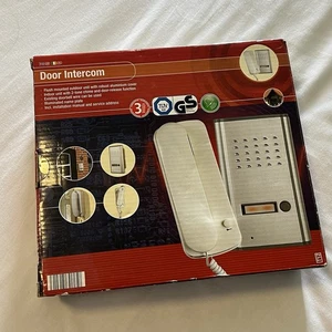 Door Phone Intercom Security System Wired for Clear Audio with Ringer Options - Picture 1 of 12