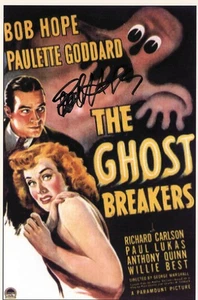 BOB HOPE signed THE GHOST BREAKERS 10x 6 ¾  w. COA...  unique - Picture 1 of 3