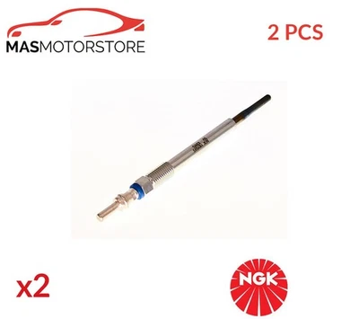ENGINE GLOW PLUGS NGK 97055 2PCS A FOR PEUGEOT BOXER 88KW,103KW,121KW - Image 1 of 4