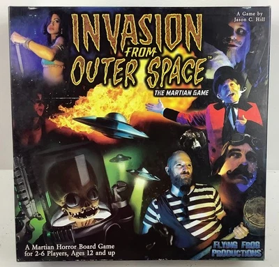 Invasion From Outer Space The Martian Game 2010 Flying Frog Promotions COMPLETE - Image 1 of 4