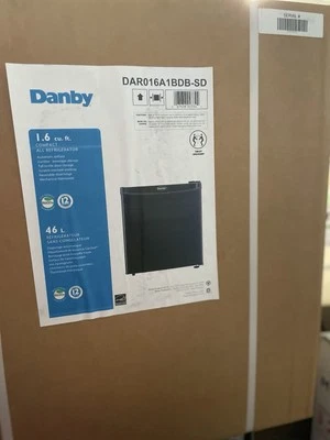 Danby 1,6 куб. Футовый компактный холодильник - DAR016A1BDB-SD - Изображение 1 из 3