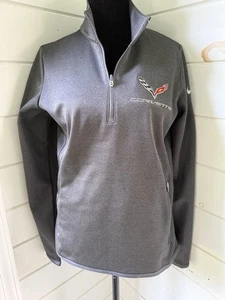 Corvette Racing Nike Golf Women’s Medium 1/4 Zip Pullover with Pockets - NWT! - Picture 1 of 7