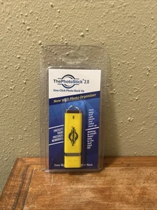 THE PHOTO STICK 2.0 Mobile Flash Drive Photo Back Up Organizer Mac Windows 8GB - Picture 1 of 2