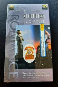 Sleepless in Seattle NEW Sealed VHS Tom Hanks Meg Ryan Columbia Tri Star 1997 - Picture 1 of 4