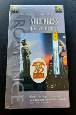 Sleepless in Seattle NEW Sealed VHS Tom Hanks Meg Ryan Columbia Tri Star 1997 - Image 1 of 4