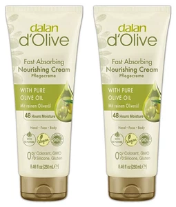 dalan d'Olive Hand- und Körpercreme 2 x 250 ml - Bild 1 von 2