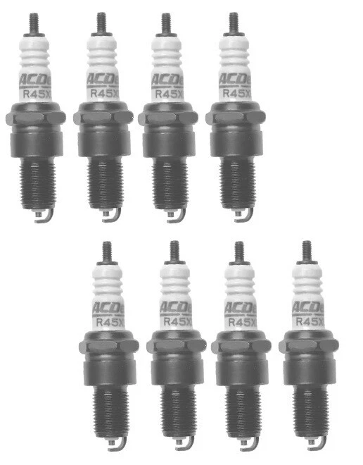 Juego de 8 bujías AcDelco para Griffith 200 4,5 L V8 1966 Foto 1 de 1