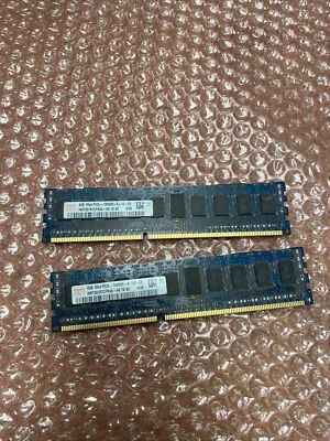 LOTE DE 2 HYNIX 4GB 1RX4 PC3L 10600R HMT351R7CFR4A-H9 T3 SERVIDOR DE ANUNCIOS RAM 8GB  Foto 1 de 3