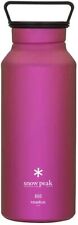 Snow peak Aurora Bottle 800 Pink TW-800-PI New Japan  F/S Titanium single bottle