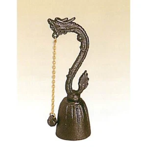 Dragon Ryu Bunchin Tischglocke Japanisch Nanbu Gusseisen Briefbeschwerer IWACHU - Bild 1 von 1