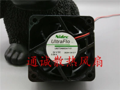 Nidec UItNidec UItraFIo U60T24MS3A7-51 24V 0.09A Chassis Inverter Cooling Fan - Image 1 of 2