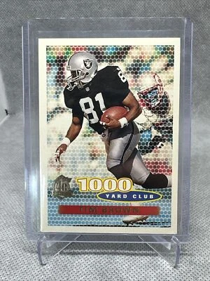 1996 Topps #248 Tim Brown 1000 Yard Club - Raiders - HOF - Image 1 of 2