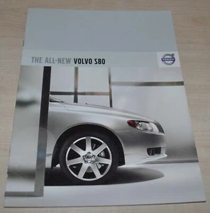 2007 Volvo S80 Brochure Prospekt ENG - Picture 1 of 8