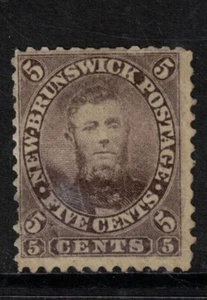 New Brunswick #5 Mint Fine Unused (No Gum) Artfully Repaired *With Certificate* - Picture 1 of 2