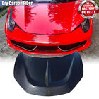 For Ferrari 458 Italia Spider 2011-15 Dry Carbon Front Engine Hood Bonnet Cover