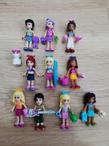 LEGO - friends X10 qty minifigure & X30 Accessories pack! + x1 Free Pet gift! - Picture 1 of 9