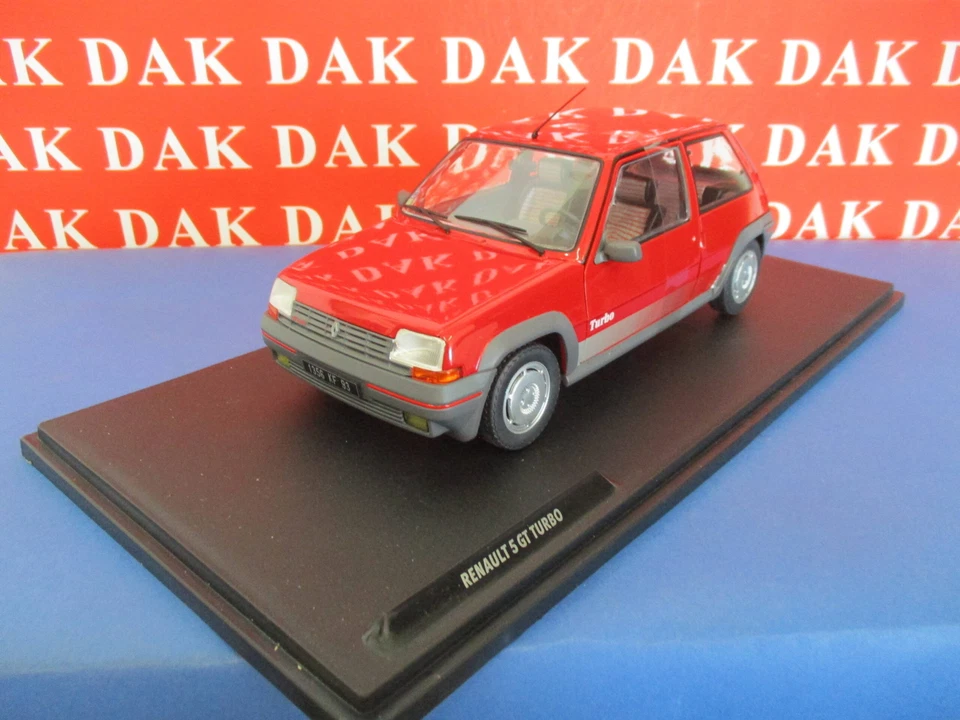 Renault Super 5 GT Turbo MK1 Red Rosso Rouge WIF 1985 Solido 1 18 Nuovo