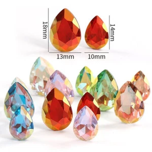 High-quality k9 Light color LA series Crystal Rhinestone Teardrop Jewels Stones - Picture 1 of 14