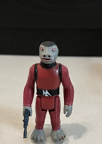 Vintage Star Wars Snaggletooth Red 100% Complete Original Kenner 1978 Ex+ Cover