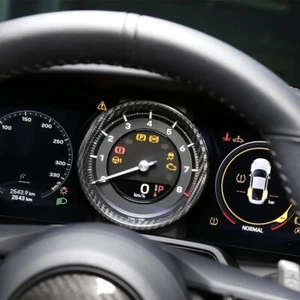 Fits Porsche 911 992 2019-2022 real carbon cover new speedometer - Picture 1 of 4