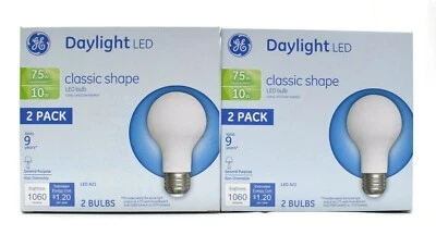 GE LED Light Bulbs, A21 General Purpose, 10-Watt (75-Watt Replacement LED Light  - Image 1 of 3