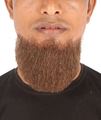 Cabello facial cosplay barba cabello humano para hombre HPO M-1307 Foto 1 de 4