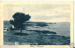 cr 063 1933 POLA (Kroatien) Panorama - Reise FP - Aufl. G.C. Pola - Bild 1 von 1