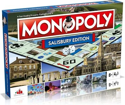 Monopoly : Salisbury Edition Boardgame   - Image 1 of 4