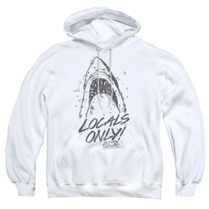 Sudadera con capucha, sudadera o manga larga Jaws "solo locales" - Imagen 1 de 9