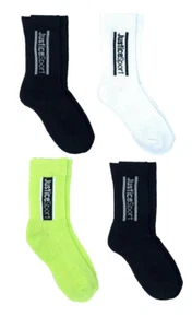 Girl's Justice Socks, Size Large (Shoe size 4-10), Ankle & Crew Styles Available - Picture 1 of 5