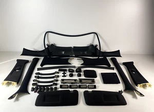 BMW 3 E46 Touring Wagon/Estate Headliner Set With Sunroof OEM Headliner Black - Picture 1 of 14