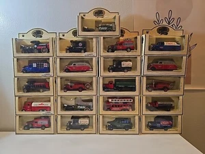 Chevron commemorative collection England Of 21 NIB diecast Cars Trucks Ford P1 - Picture 1 of 6