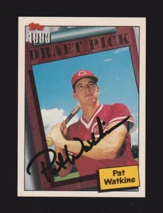 1994 Topps #743 Pat Watkins Cincinnati Reds signed Autogramm Auto COA - Bild 1 von 1