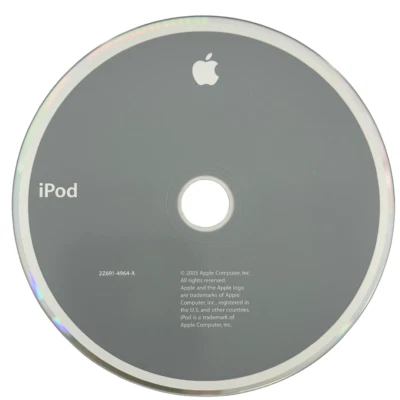 Vintage Apple iPod Installation Software CD-ROM (2003) – 2Z691- 4964A - Image 1 of 2