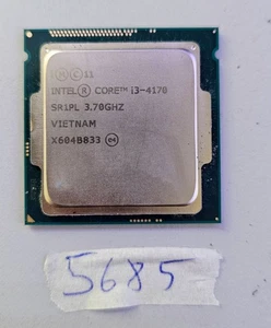 Intel Core i3-4170 3.7 GHz Dual Core SR1PL LGA1150 CPU Processor 3 MB Cache –... - Picture 1 of 1