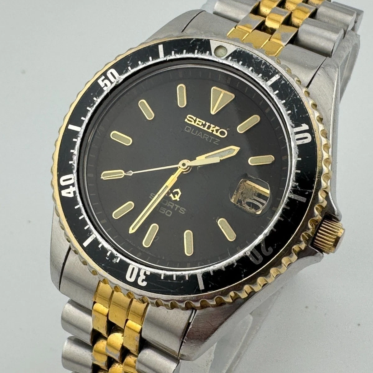 Seiko Sports 100 5H23-7010 クォーツ 腕時計 ジャンク Seiko Sports 150 Sport Wristwatches for sale | eBay