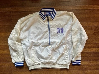 Vintage 90’s Duke Blue Devils Nylon Windbreaker Pullover Jacket XL Pro Player - Image 1 of 4